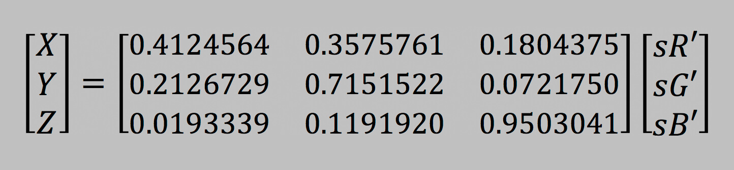 3x3 matrix