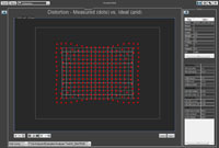 Distortion module dots vs. grid
