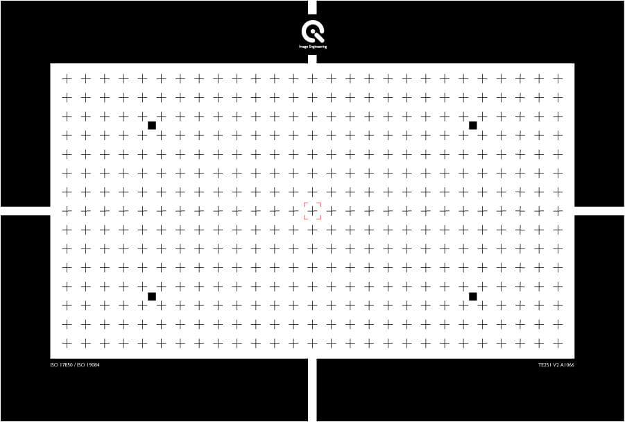 TE251 distortion chart - crosses